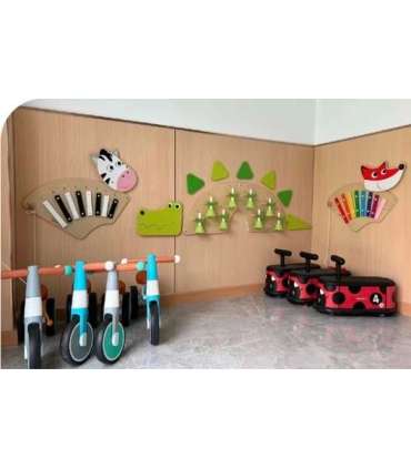 CLASSIC WORLD EDU Muusikaline seinapaneel Rebane