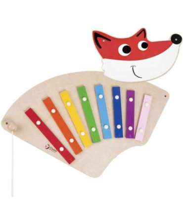 CLASSIC WORLD EDU Muusikaline seinapaneel Rebane