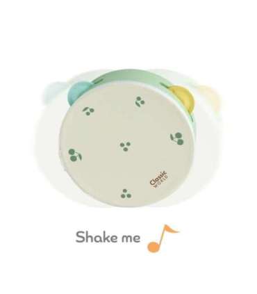 CLASSIC WORLD puidust muusikariistade komplekt: flööt, tamburiin, kastanjetid, ksülofon