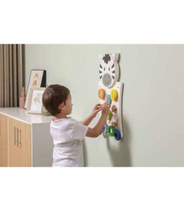 VIGA puidust manipuleerimisplaat 'Seepra', FSC-sertifitseeritud, Montessori