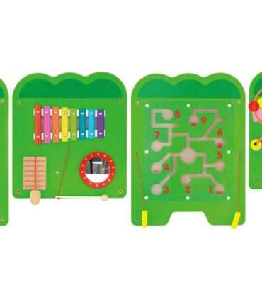 VIGA sensoorne manipuleerimislaud krokodill (FSC-sertifitseeritud) Montessori