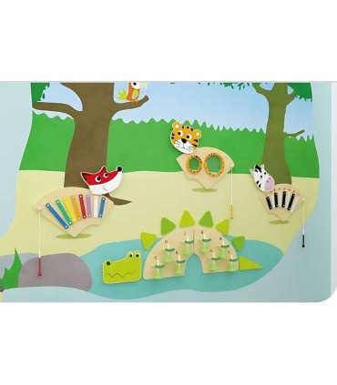 CLASSIC WORLD EDU Музыкальная настенная доска ZEBRA