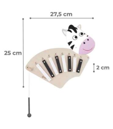 CLASSIC WORLD EDU Музыкальная настенная доска ZEBRA