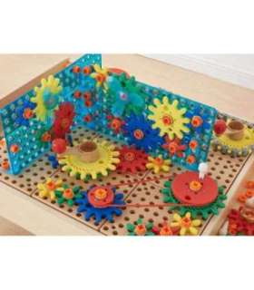 MASTERKIDZ segatarvikute komplekt — hammasrattad seinapaneelide jaoks, STEM, 198 tk.