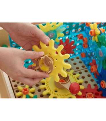 MASTERKIDZ segatarvikute komplekt — hammasrattad seinapaneelide jaoks, STEM, 198 tk.