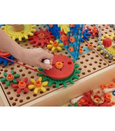 MASTERKIDZ segatarvikute komplekt — hammasrattad seinapaneelide jaoks, STEM, 198 tk.