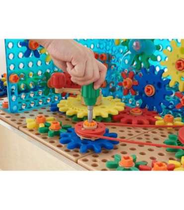 MASTERKIDZ segatarvikute komplekt — hammasrattad seinapaneelide jaoks, STEM, 198 tk.