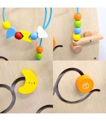 VIGA seinale kinnitatav Montessori tegevusplaat — kaar