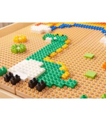 MASTERKIDZ STEM ehitusklotside komplekt, 563 osa, 4 paneeli kattega.