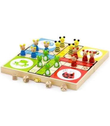 VIGA puidust Ludo-mäng (Chińczyk)