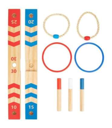 TOOKY TOY Puidust osavusmäng Fun Serso Ring Cross