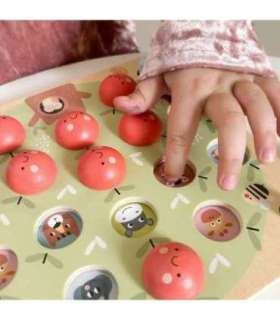TOOKY TOY Memory Gra Pamięciowa Jabłuszka
