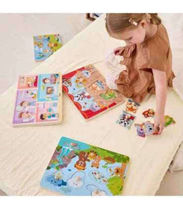 VIGA звуковая головоломка — сопоставь экзотических животных