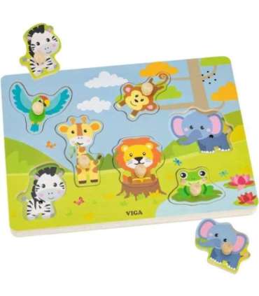 VIGA звуковая головоломка — сопоставь экзотических животных