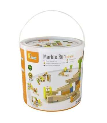 VIGA Деревянный трек для шариков 'Kulodrom', 49 элементов