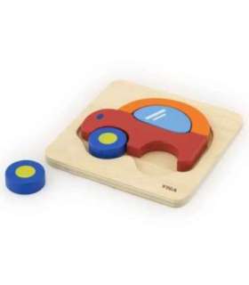 VIGA Esimesed puidust pusled väikelapsele — auto