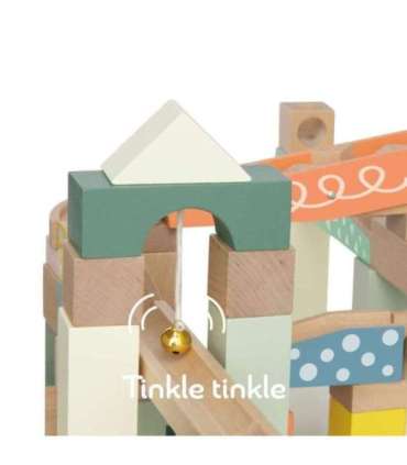 CLASSIC WORLD puidust kuulirada Domino kuulirada ehitusklotsid ksülofoniga