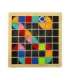 TOOKY TOY Puidust mosaiik Montessori pusle