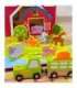 TOOKY TOY Деревянная ферма в чемоданчике, фигурки, транспортные средства