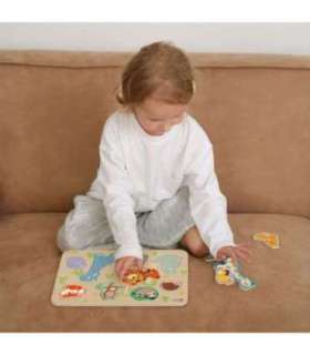 CLASSIC WORLD Puidust pusle: sobita loomad