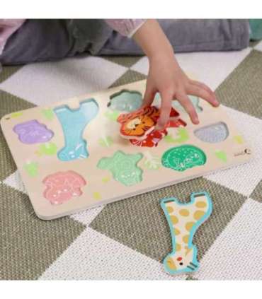 CLASSIC WORLD Puidust pusle: sobita loomad