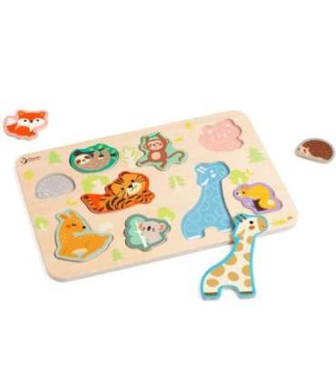 CLASSIC WORLD Puidust pusle: sobita loomad