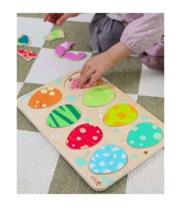 CLASSIC WORLD puidust pusle: dinosauruse munad