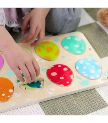 CLASSIC WORLD puidust pusle: dinosauruse munad