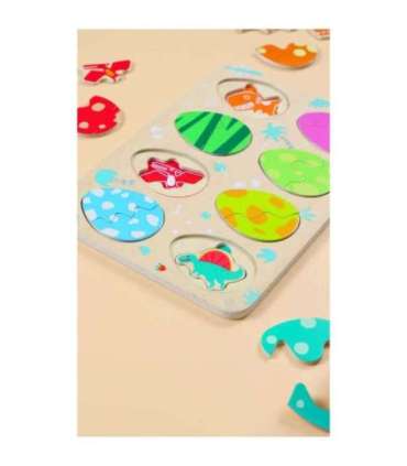 CLASSIC WORLD puidust pusle: dinosauruse munad