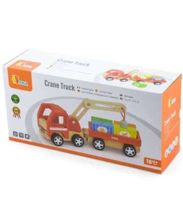 VIGA puidust kraana koos konteineritega