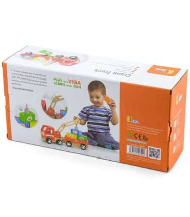 VIGA puidust kraana koos konteineritega