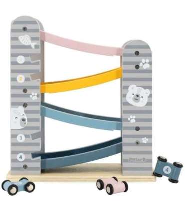 VIGA PolarB puidust liuglaud mänguautodele - võidusõidurada