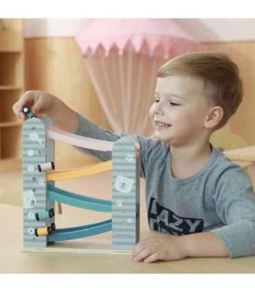 VIGA PolarB puidust liuglaud mänguautodele - võidusõidurada