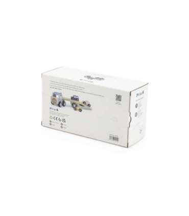 VIGA PolarB puidust autoveok mänguautodega (Montessori)