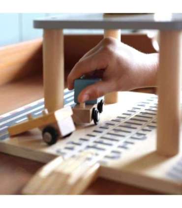 TOOKY TOY puidust sadamakraana komplekt