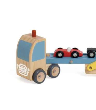 CLASSIC WORLD Puksiirauto - 3-auto komplekt - teelabi