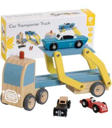 CLASSIC WORLD Puksiirauto - 3-auto komplekt - teelabi