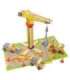 WOOPIE GREEN Puidust ehitusplats 5-ühes Liikuv kraana XXL Ehitusmasinad 13 osa. FSC