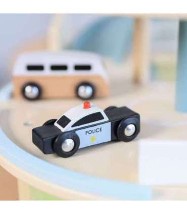 CLASSIC WORLD puidust 3-korruseline XL-garaaž liftiga 'Eko tsoon'