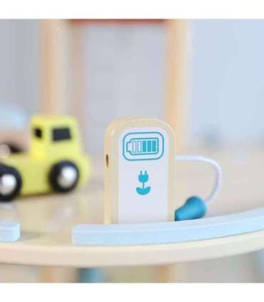 CLASSIC WORLD puidust 3-korruseline XL-garaaž liftiga 'Eko tsoon'