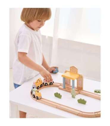 Viga PolarB puidust rongikomplekt, 30 osa.