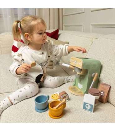 WOOPIE GREEN Drewniany Ekspres do Kawy Cukiernia Barista 25 el.