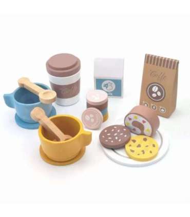 WOOPIE GREEN Drewniany Ekspres do Kawy Cukiernia Barista 25 el.