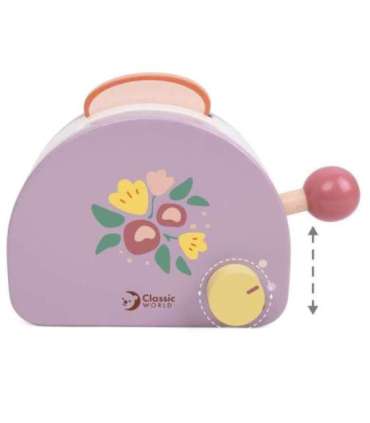 CLASSIC WORLD puidust hommikusöögiröster tarvikutega, 13-osaline