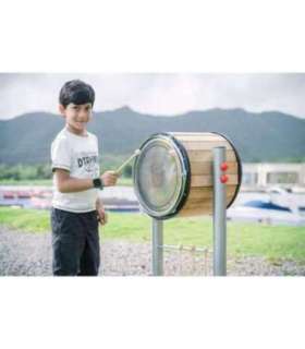 CLASSIC WORLD EDU Zestaw Bębenki XXL 2 szt. Instrument Perkusja Ogrodowa