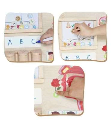 MASTERKIDZ Tablica Edukacyjna Zmysł Węchu Montessori