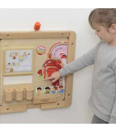 MASTERKIDZ Tablica Edukacyjna Zmysł Węchu Montessori