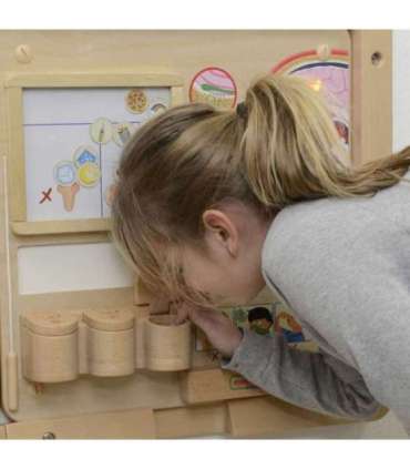 MASTERKIDZ Tablica Edukacyjna Zmysł Węchu Montessori