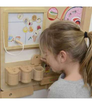 MASTERKIDZ Tablica Edukacyjna Zmysł Węchu Montessori