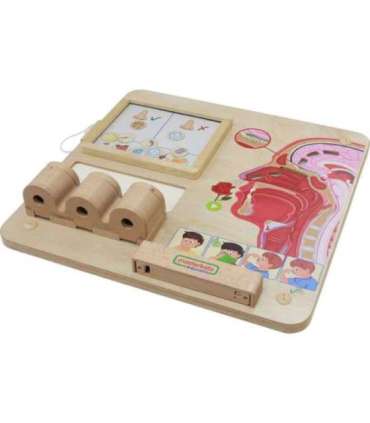 MASTERKIDZ Tablica Edukacyjna Zmysł Węchu Montessori